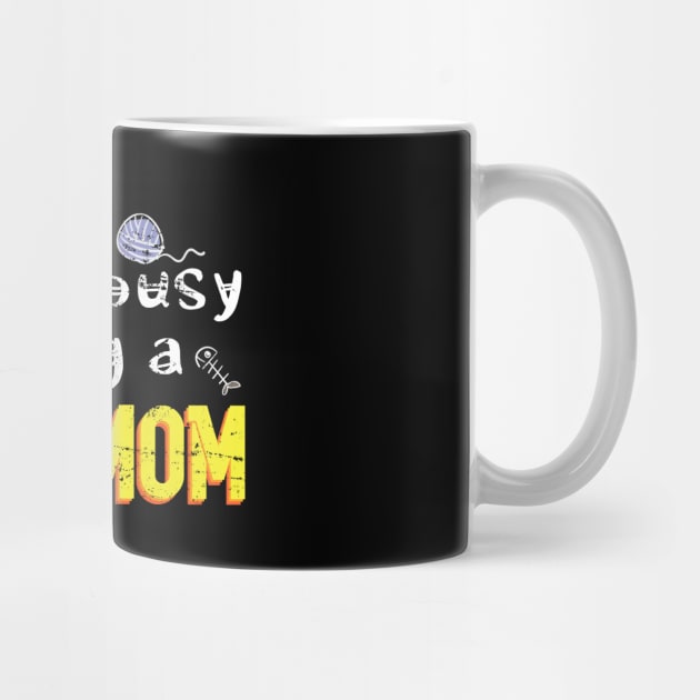 Kinda Busy Being A Cat Mom - Gift Mothers Day Mom by giftideas